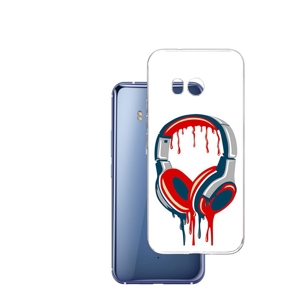 

Чехол MyPads Tocco для HTC U11 не делай громко, Прозрачный, Tocco