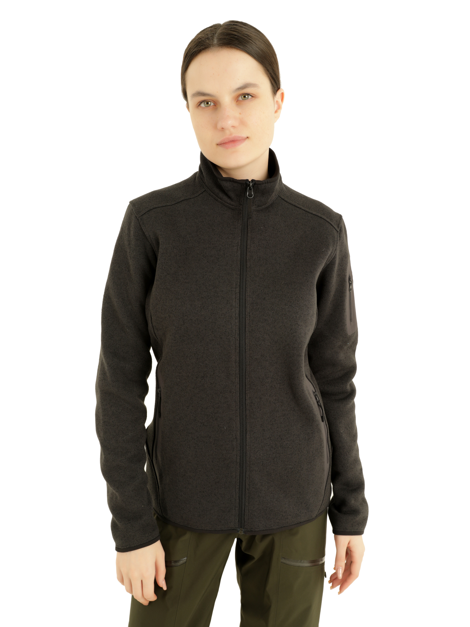 

Толстовка женская Arcteryx Covert Cardigan Women's черная M, Covert Cardigan Women's