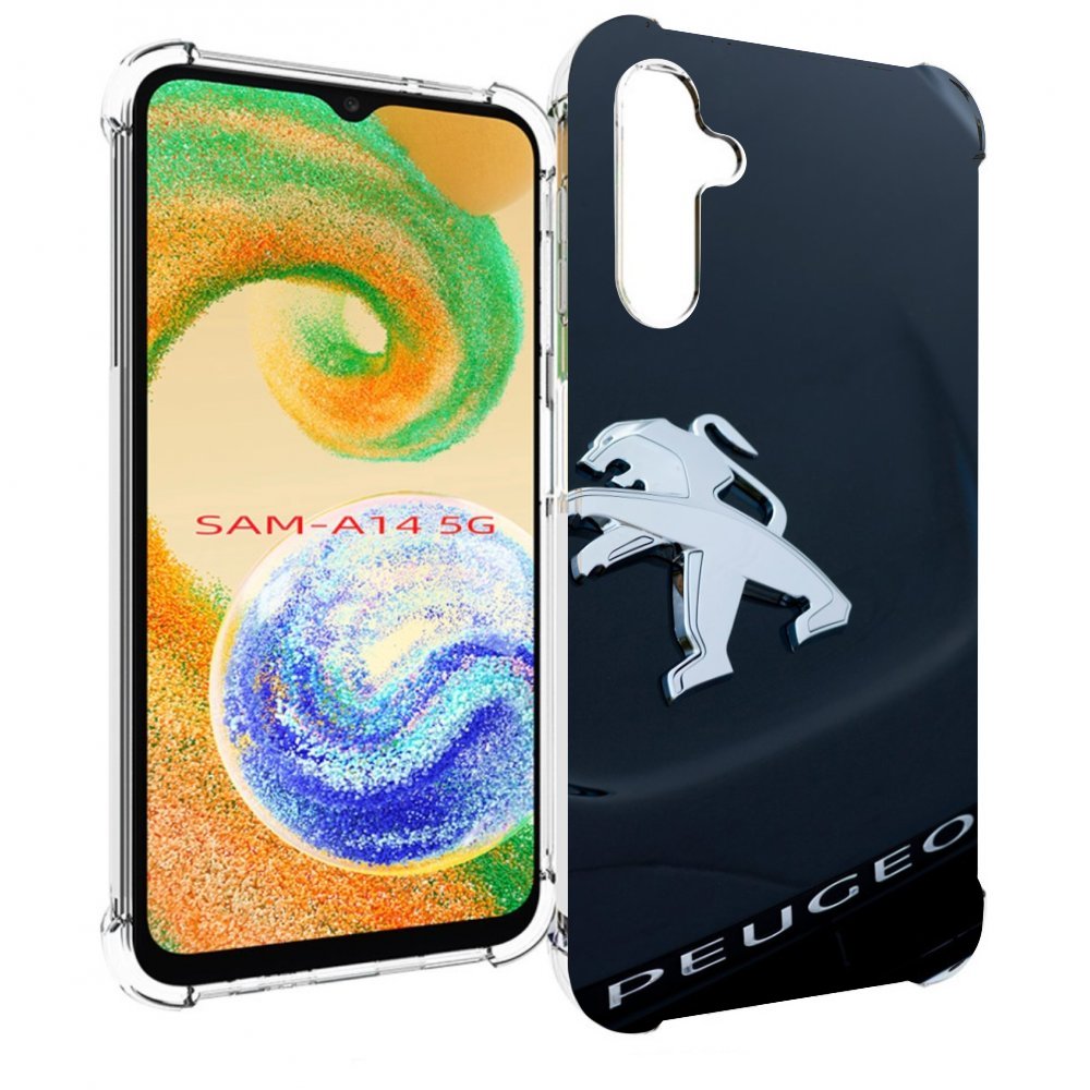 

Чехол Mypads Peugeot 2 Для Samsung Galaxy A14 5G, Прозрачный, Tocco