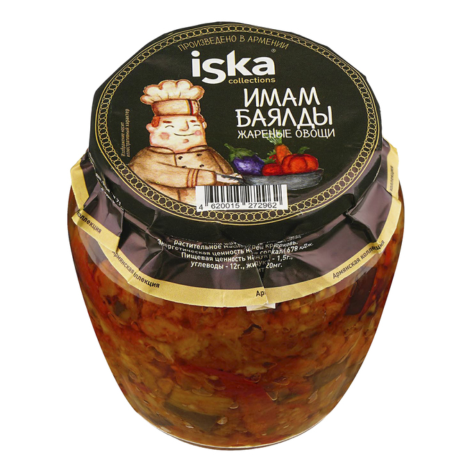 

Овощи жареные Iska Имам Баялды, 500 мл