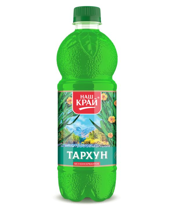 

Напиток Наш край Тархун оригинальный, пастеризованный, сильногазированный, 1,5 л