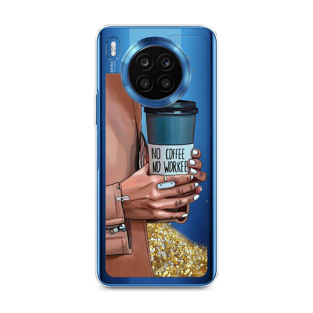 

Чехол Awog на Honor 50 Lite "No coffee", Коричневый;серый, 6106490-1