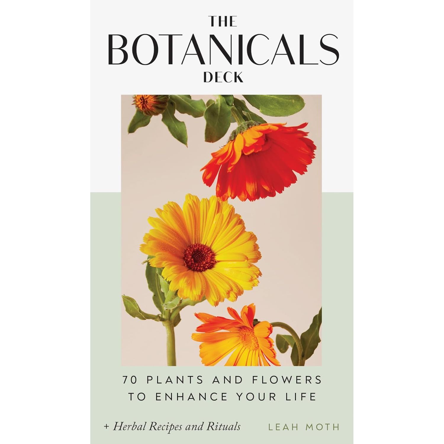 

Botanicals Deck: 70 Plants and Flowers to Enhance Your Life (cards). Leah Moth