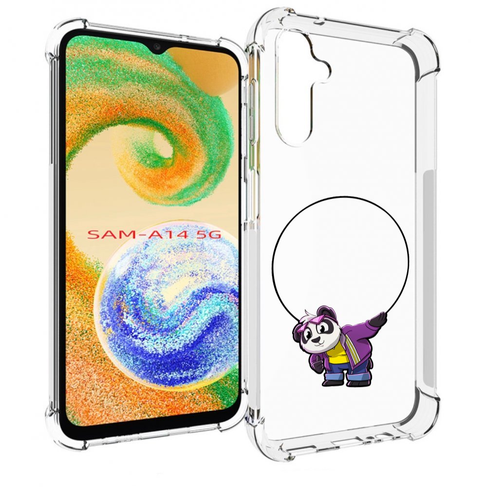 

Чехол MyPads панда-с-обручем для Samsung Galaxy A14 5G, Прозрачный, Tocco