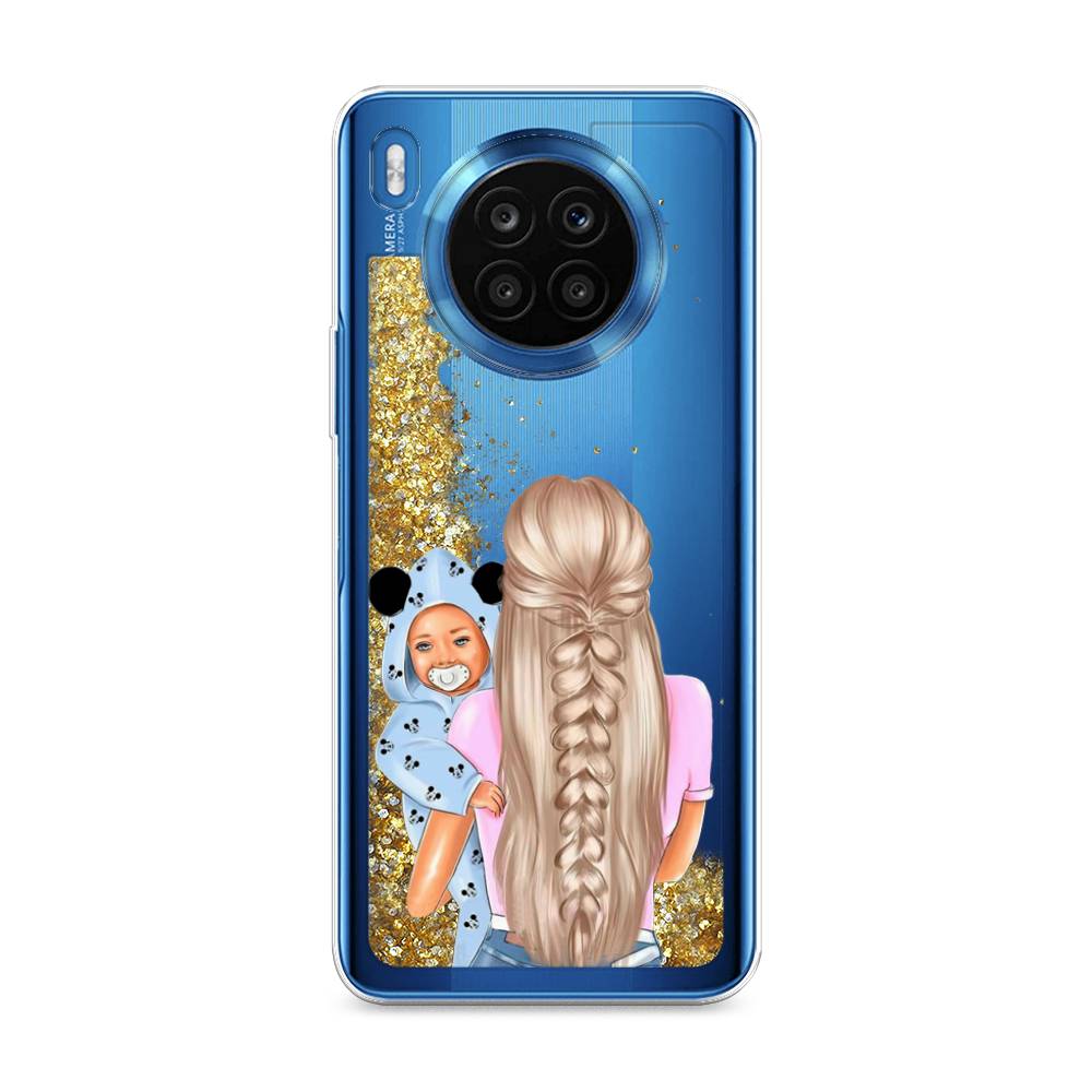 

Чехол Awog на Honor 50 Lite "Молодая мама", Бежевый;голубой, 6106490-1