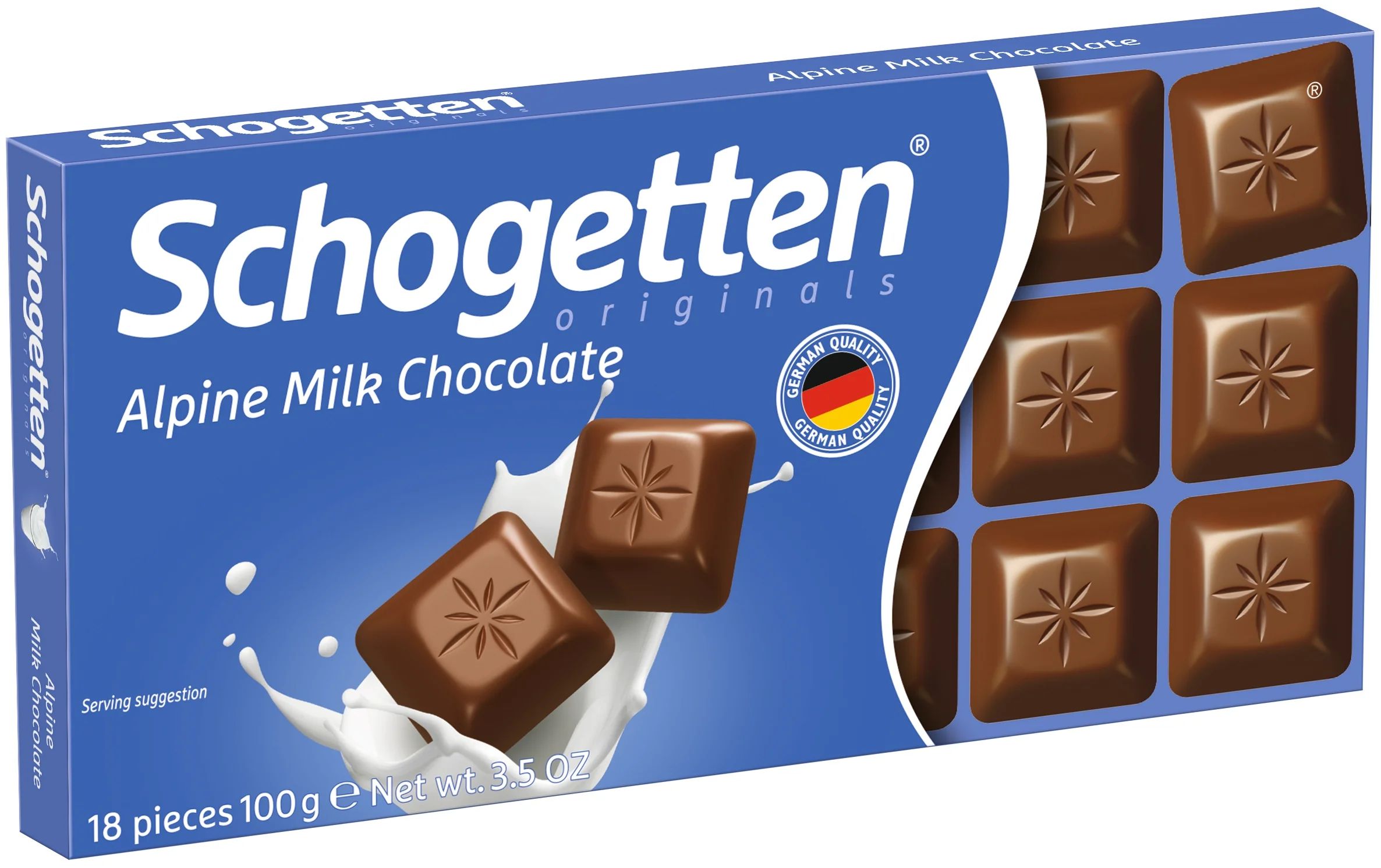 Шоколад Schogetten Alpine Milk Chocolate, 100 г