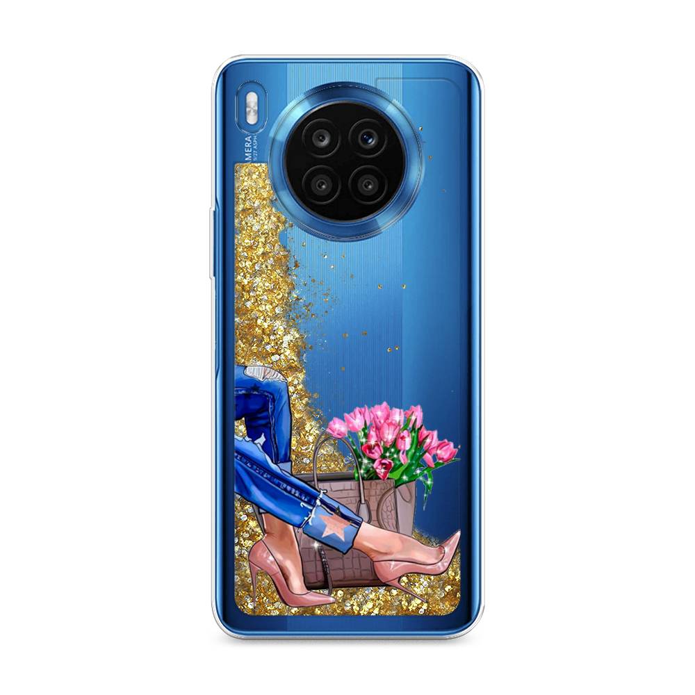 

Чехол Awog на Honor 50 Lite "Каблучки", Голубой;коричневый;розовый, 6106490-1