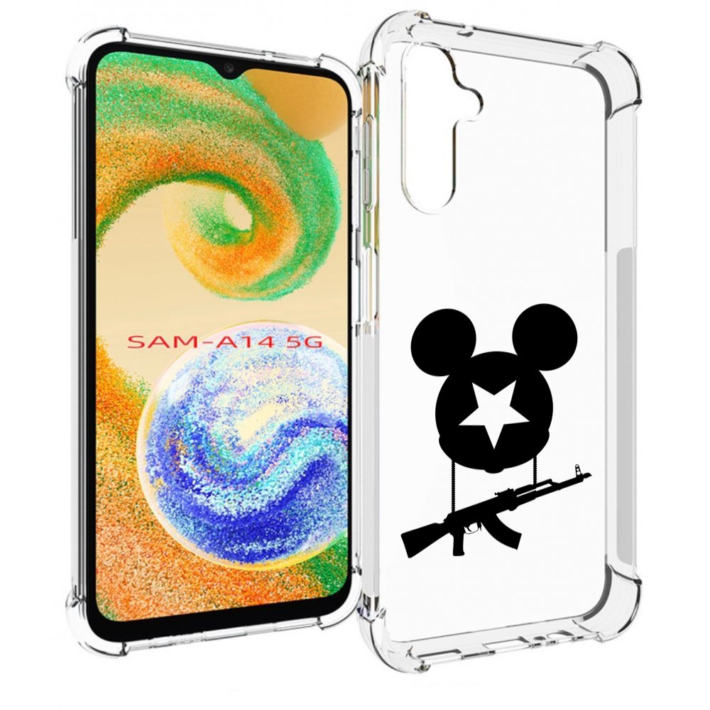 Чехол MyPads АК Микки для Samsung Galaxy A14 5G