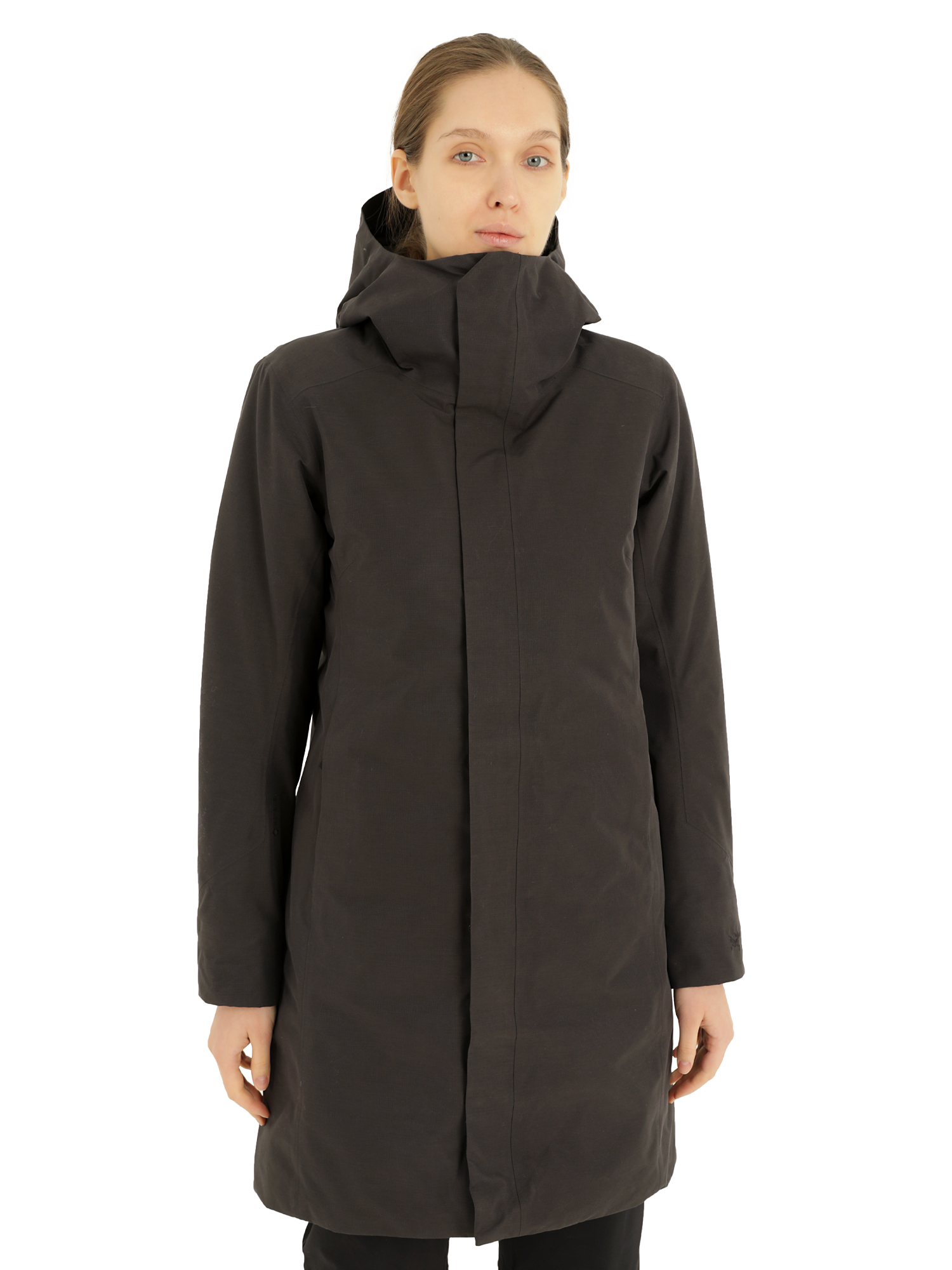 Пуховики женские Пуховик-пальто женский Arcteryx Patera Parka Women's черный S