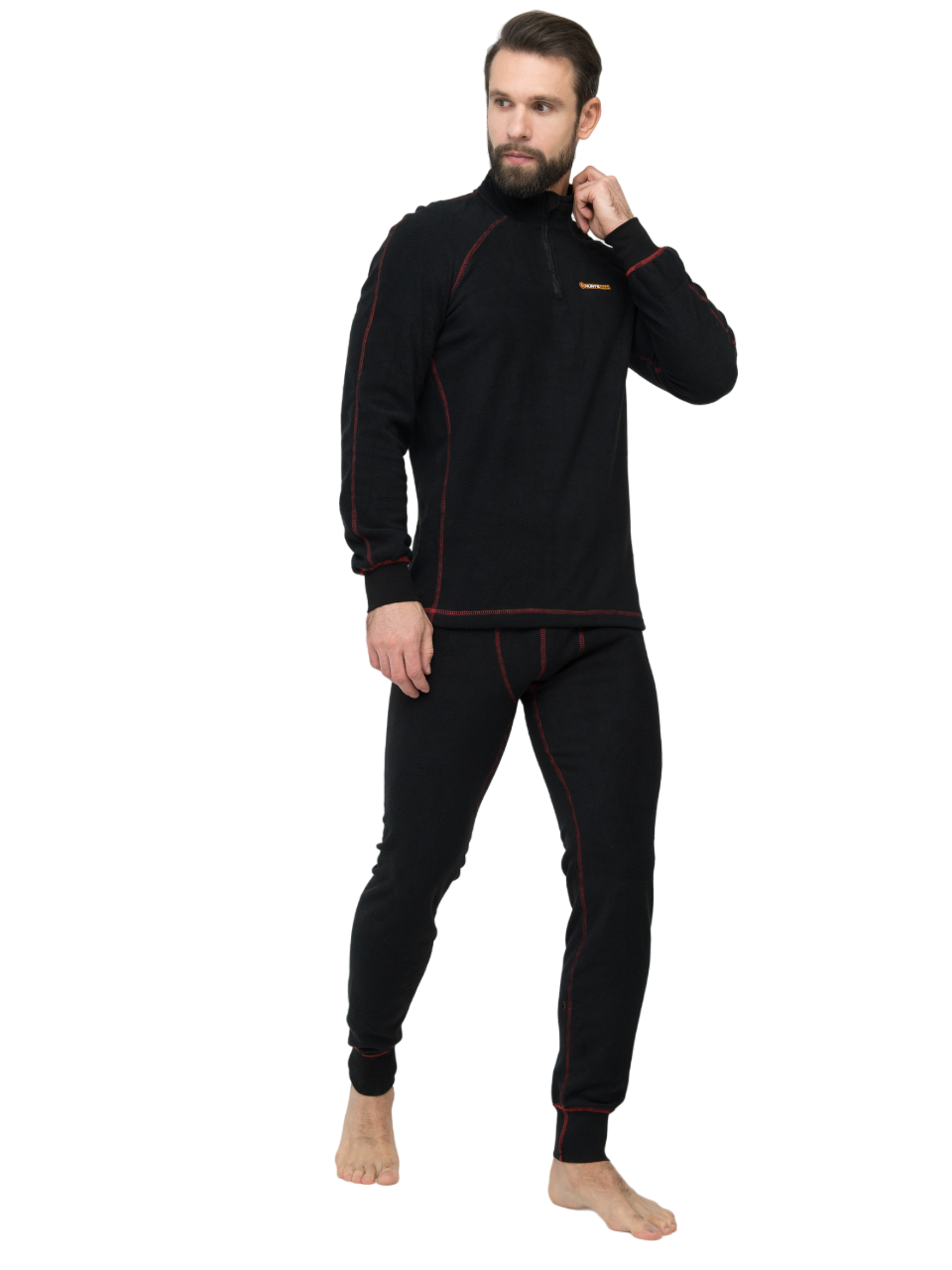 

Термобелье Huntsman Thermoline ZIP (цв. черный, флис) р. 44-46, Thermoline Zip