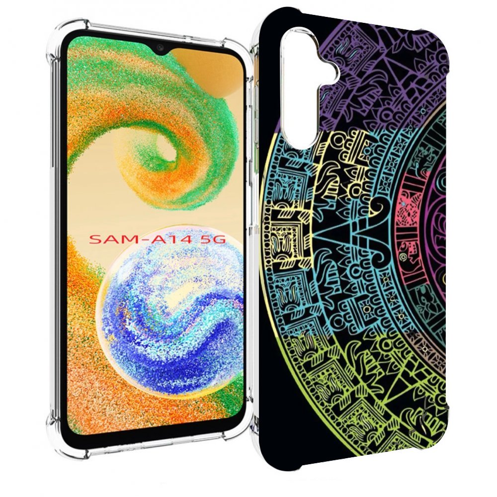 

Чехол MyPads орнамент полукруга для Samsung Galaxy A14 5G, Прозрачный, Tocco