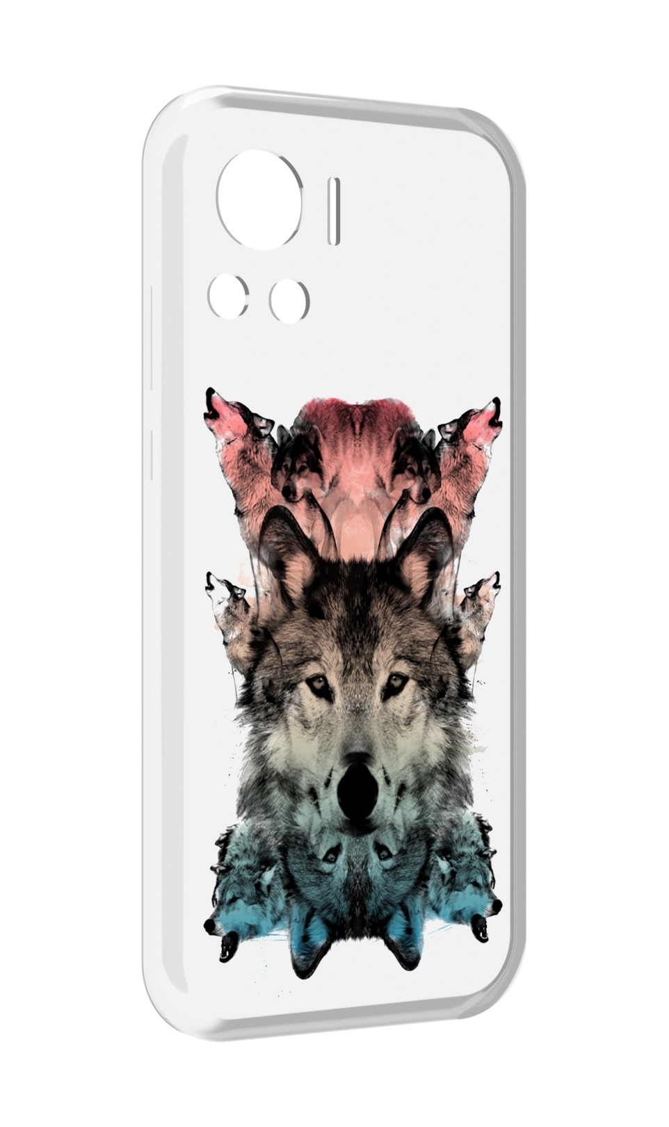 

Чехол MyPads стая для Motorola Edge 30 Ultra, Прозрачный, Tocco