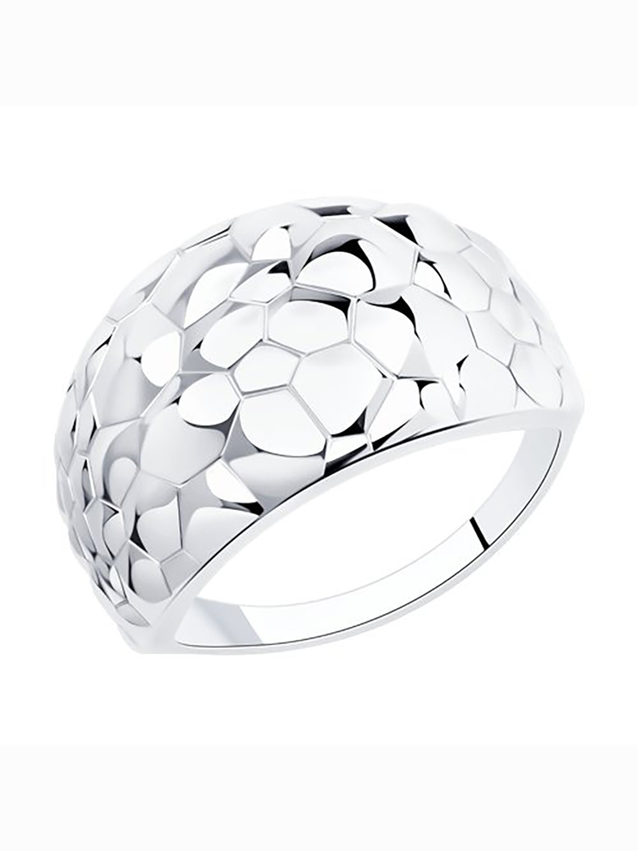 

Кольцо женское из серебра без вставки 585Gold 701010352, р, 701010352