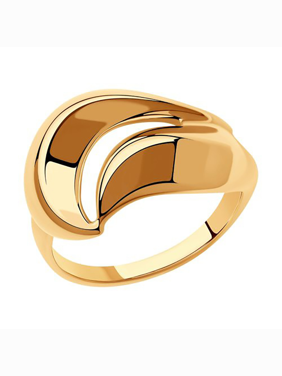 

Кольцо женское из серебра без вставки 585Gold 701010347, р, 701010347