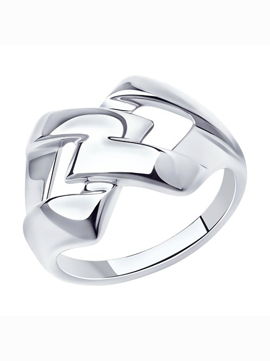 

Кольцо женское из серебра без вставки 585Gold 701010346, р, 701010346