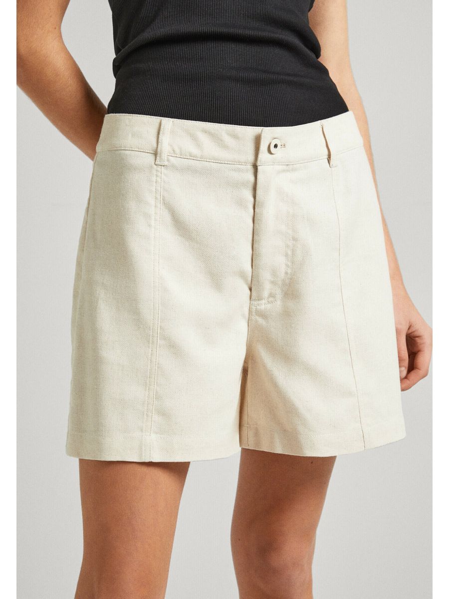 

Повседневные шорты женские Pepe Jeans London PE121S06Y белые S, Белый, PE121S06Y