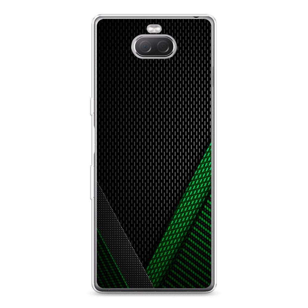 

Силиконовый чехол "Зеленый карбон" на Sony Xperia 10 Plus, 54150-3