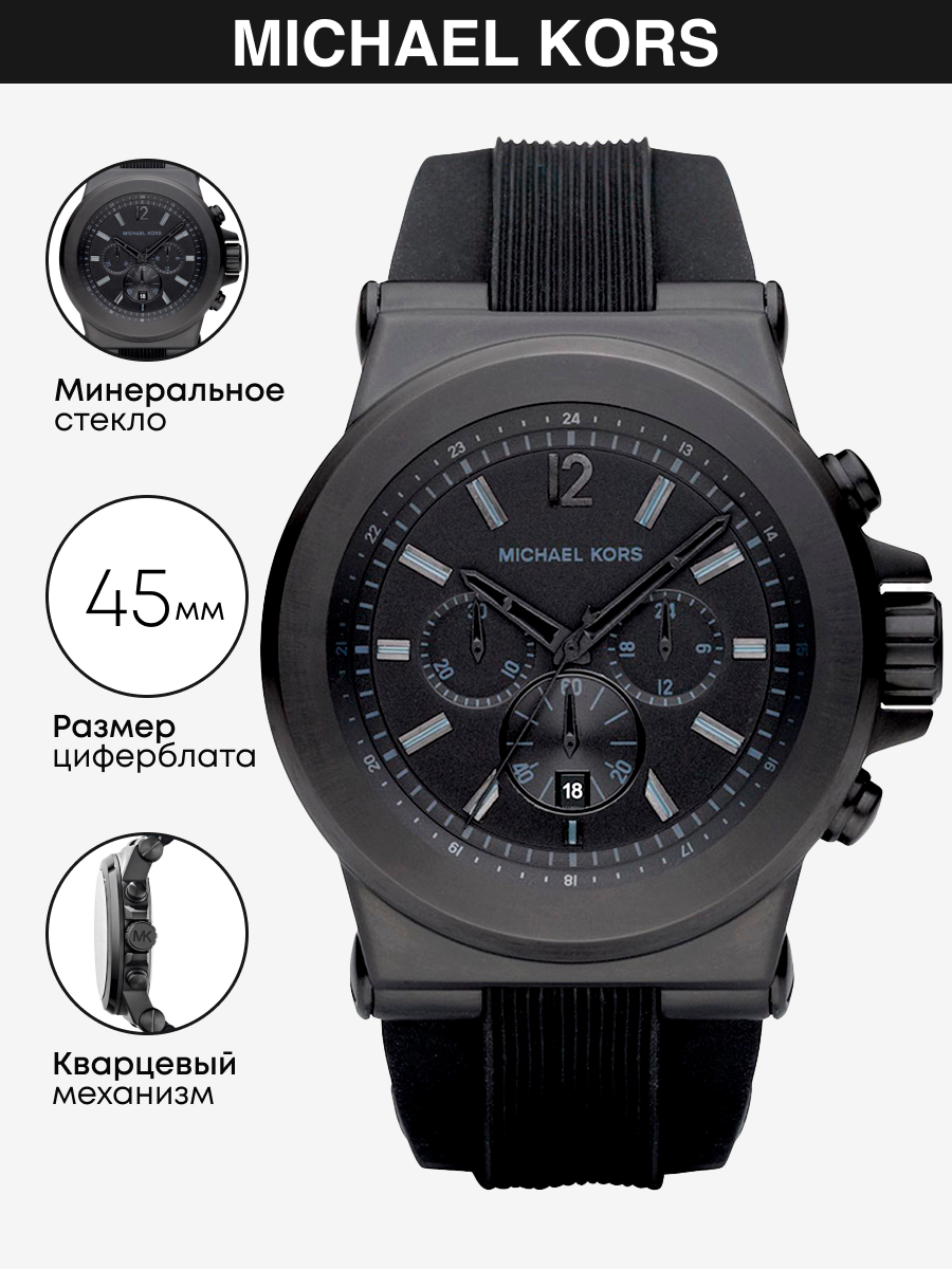 Наручные часы унисекс Michael Kors MK8152 черные