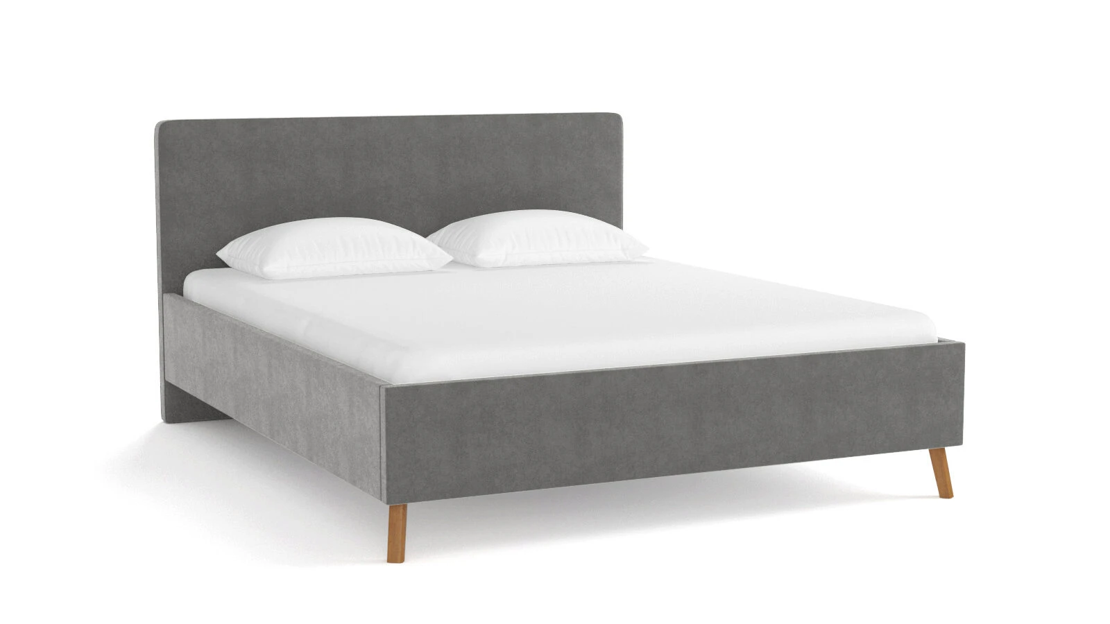 

Кровать ASKONA Extra I Тк. Sky Velvet 16 140х200, Черный, Кровать Extra (Экстра)