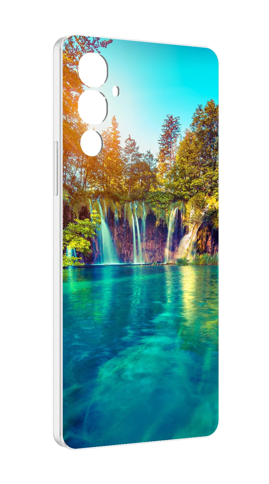 

Чехол MyPads Водапад-2 для Tecno Pova 4, Прозрачный, Tocco