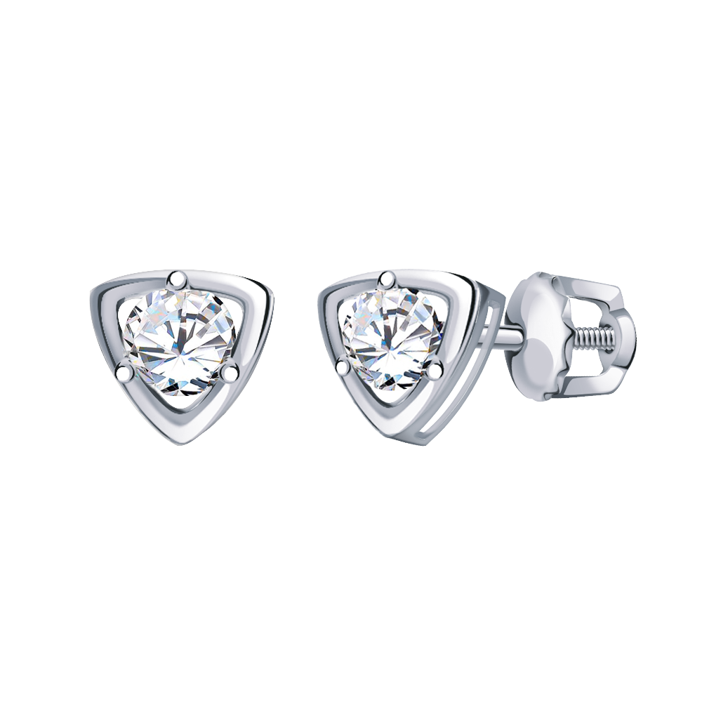 

Серьги из серебра Golden Eagle 20457-925, фианит, 20457-925