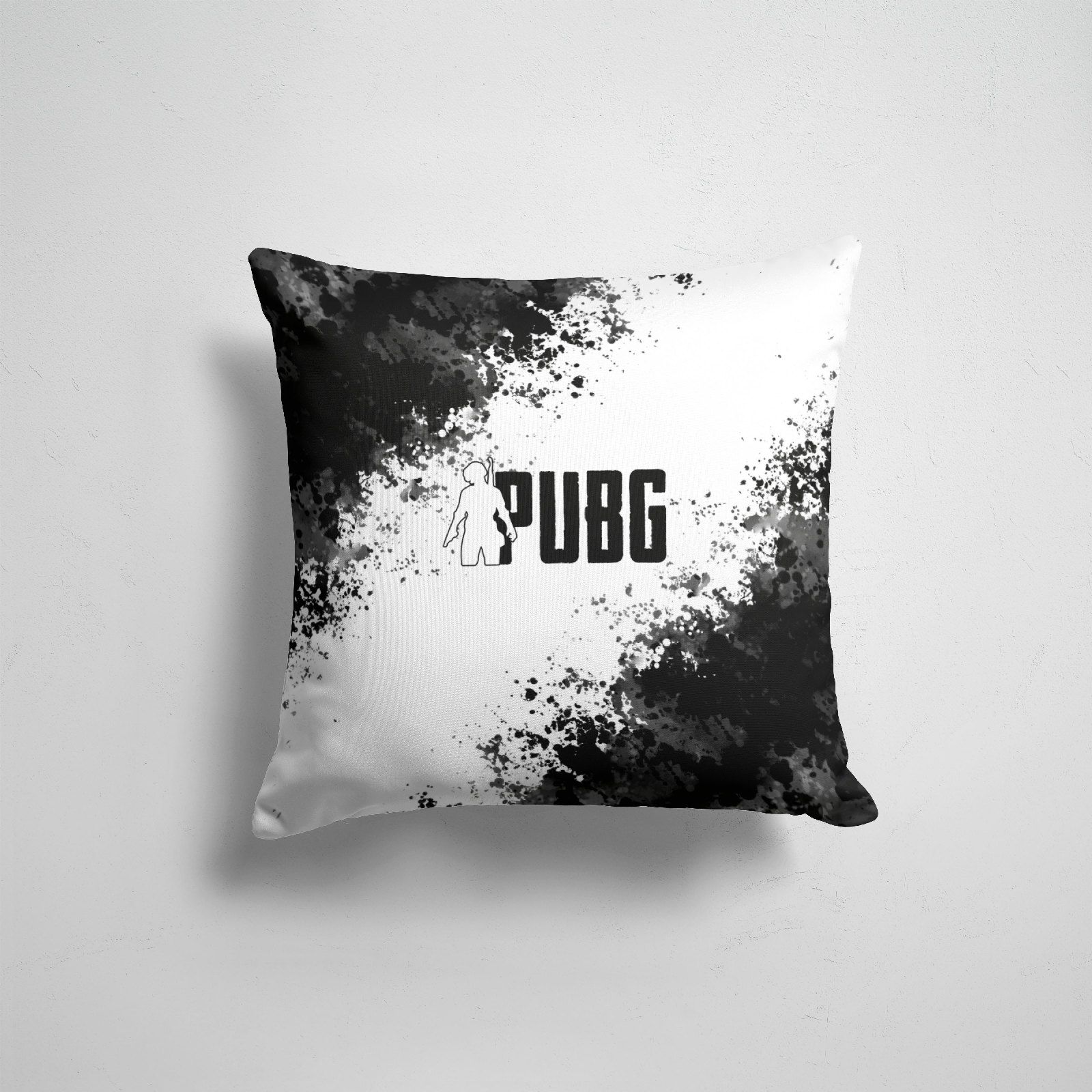 

Подушка декоративная 45х45см Геймерам PUBG PUBG, Разноцветный
