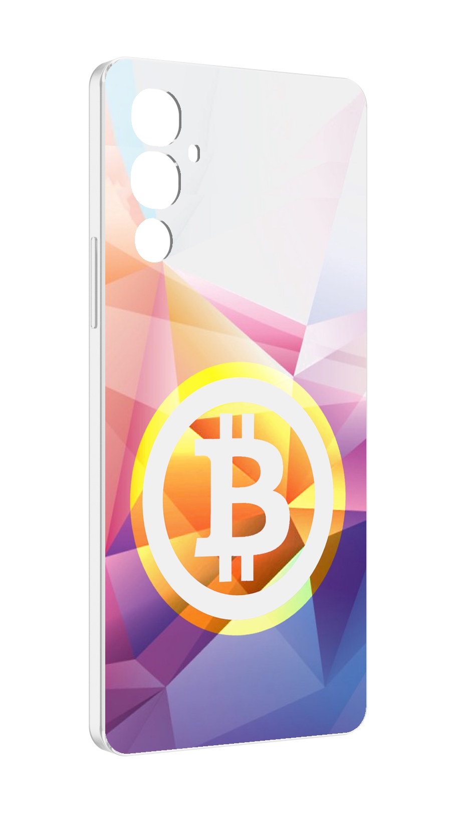 

Чехол MyPads Биткоин для Tecno Pova 4, Прозрачный, Tocco