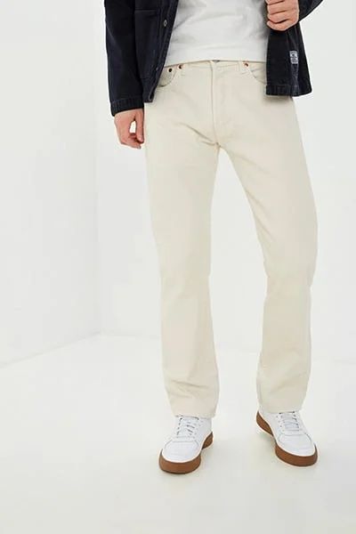 

Джинсы мужские Levi's Lev501 белые W34/L32, Белый, Lev501