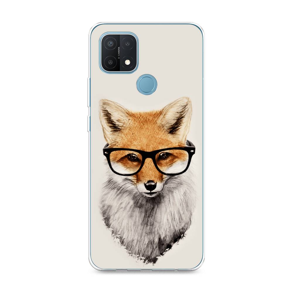 

Чехол Awog на Oppo A15/A15s "Лиса в очках", Разноцветный, 254750-10