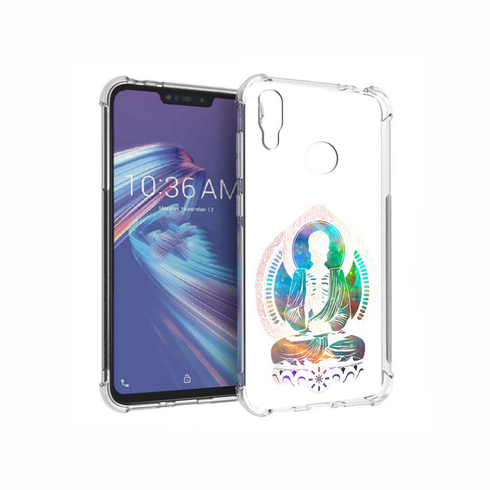 

Чехол MyPads Tocco для Asus ZenFone Max M2 (ZB633KL) умный скелет, Прозрачный, Tocco