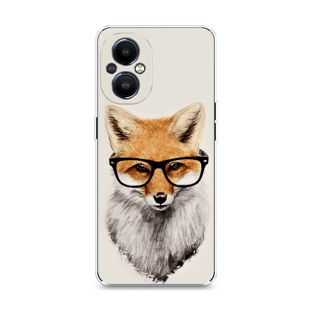 

Чехол Awog на OnePlus Nord N20 5G / ВанПлас Норд N20 5G "Лиса в очках", Разноцветный, 152550-10