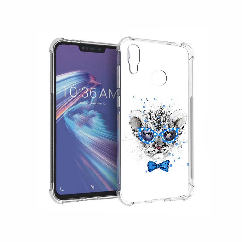 

Чехол MyPads Tocco для Asus ZenFone Max M2 (ZB633KL) тигренок с бабочкой, Прозрачный, Tocco