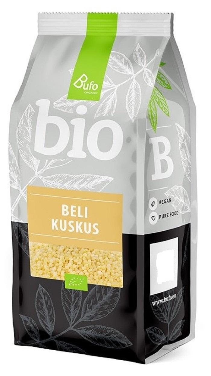 Крупа кускус BUFO EKO цельнозерновой пшеничный био, 500 г