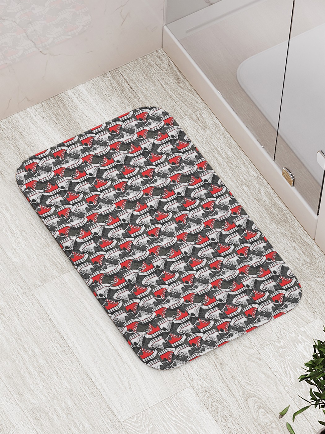 

Коврик противоскользящий для ванной, сауны, бассейна, 77х52 см bath_74709 JoyArty