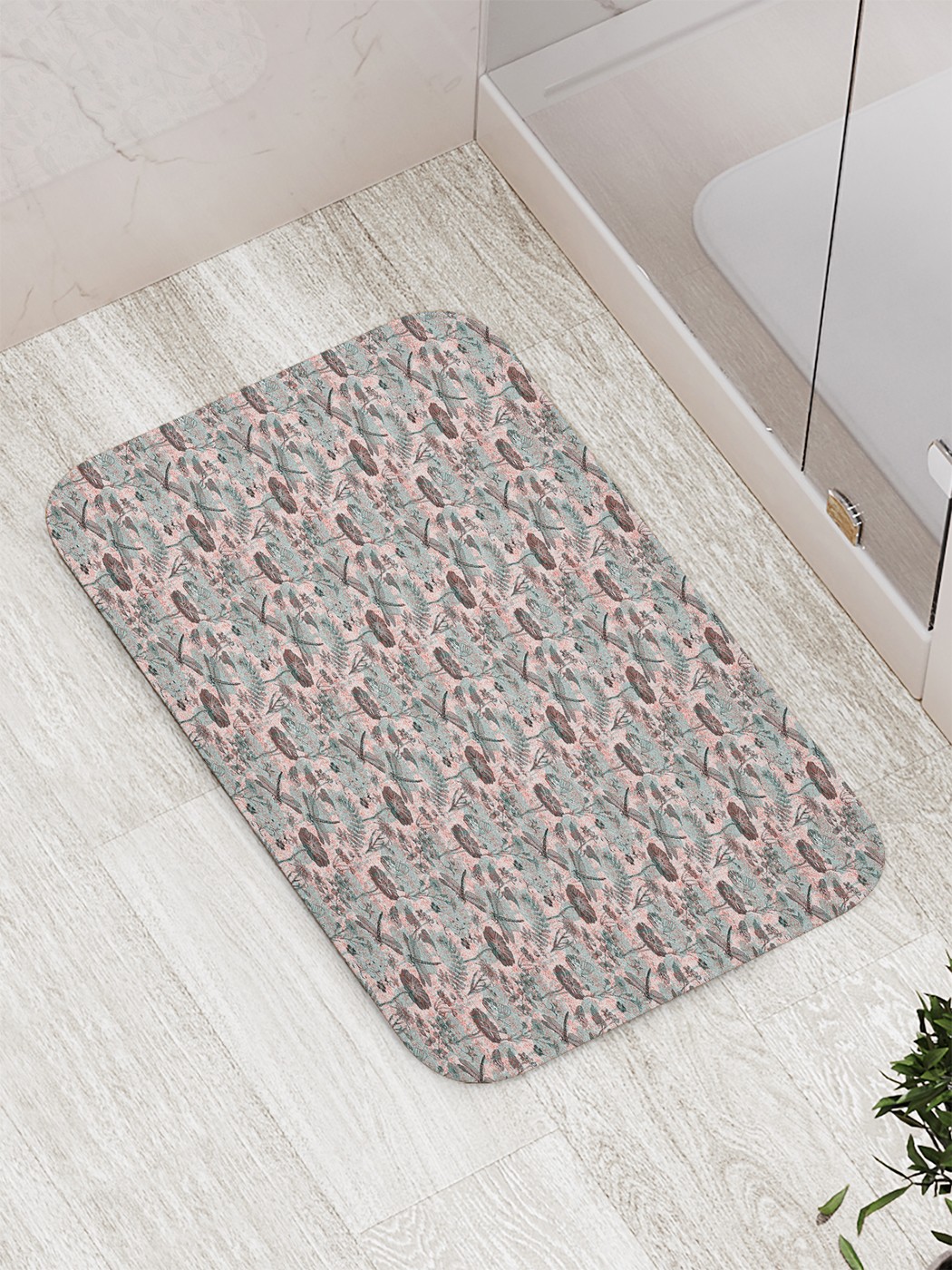

Коврик противоскользящий для ванной, сауны, бассейна, 77х52 см bath_74659 JoyArty