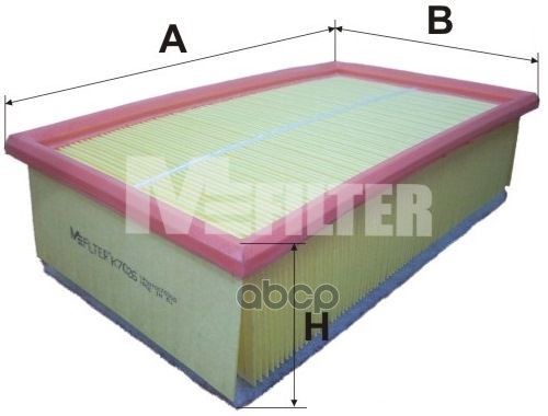 

Фильтр воздушный MFILTER k7026