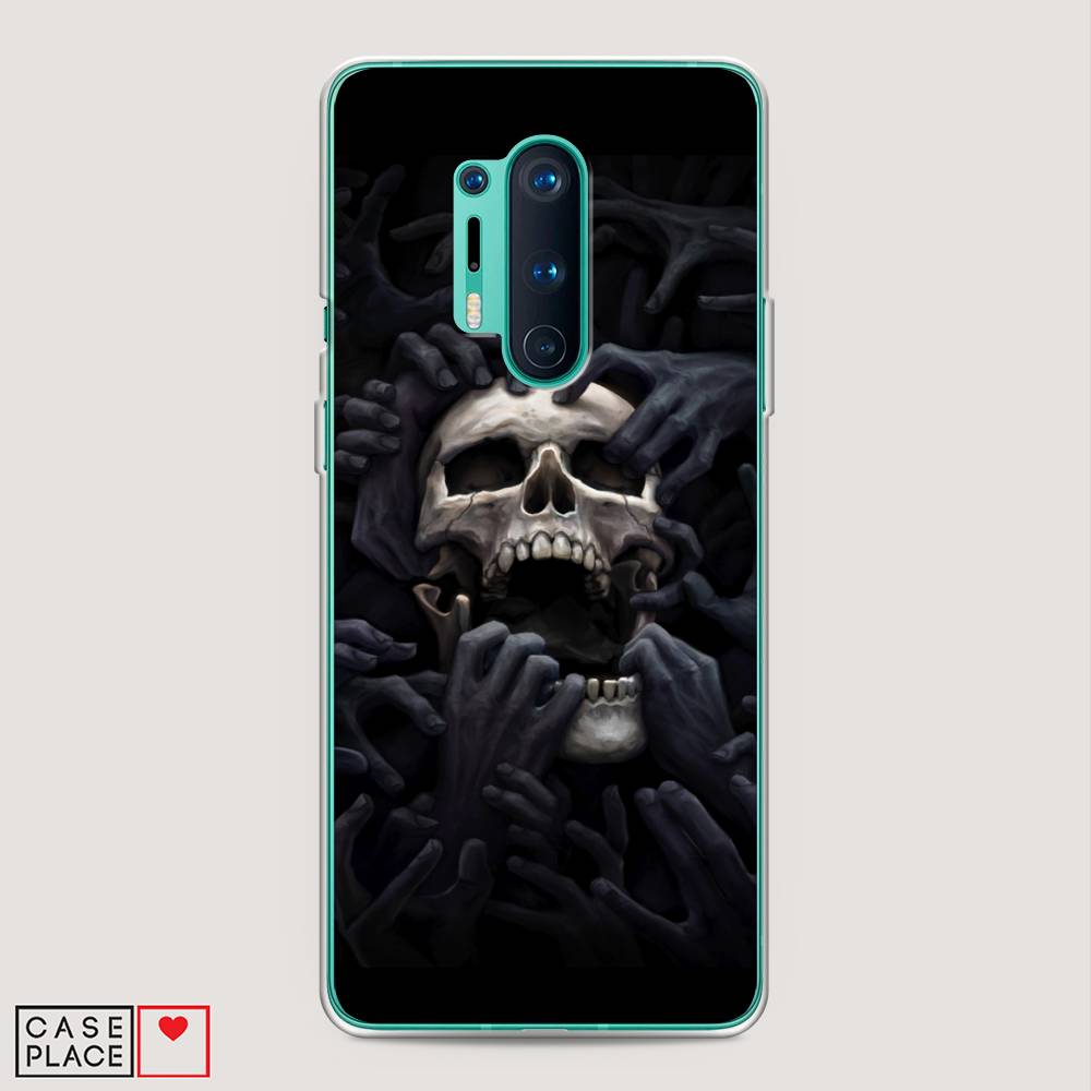 

Чехол Awog на OnePlus 8 Pro / ВанПлас 8 Pro "Череп 29", Черный;серый, 151050-9