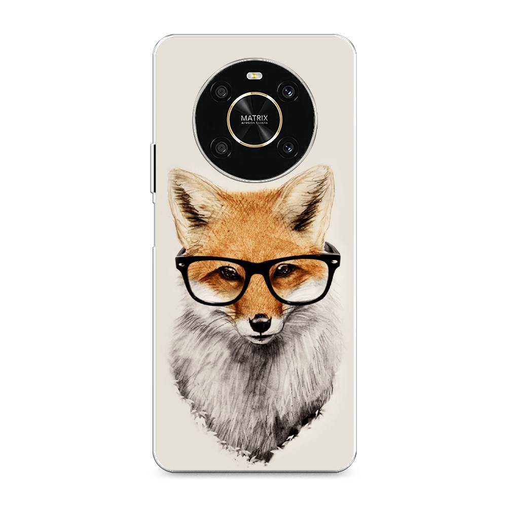 

Чехол Awog на Honor X9 4G/Magic4 Lite 4G "Лиса в очках", Разноцветный, 6108150-10