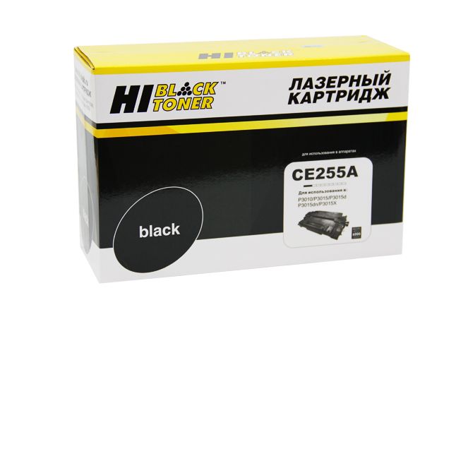 

Картридж для лазерного принтера Hi-Black HB-CE255A Black, совместимый, Черный