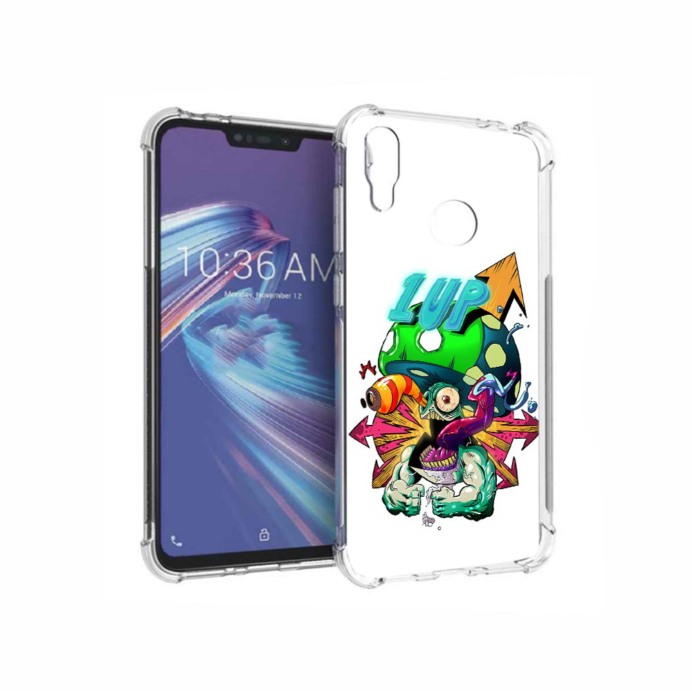 Чехол MyPads Tocco для Asus ZenFone Max M2 (ZB633KL) сильный гриб абстракция