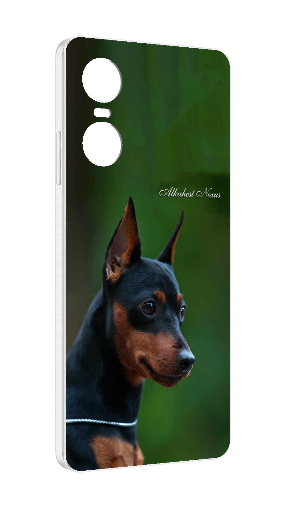 

Чехол MyPads цвергпинчер черпинчер для Tecno Pop 6 Pro, Прозрачный, Tocco