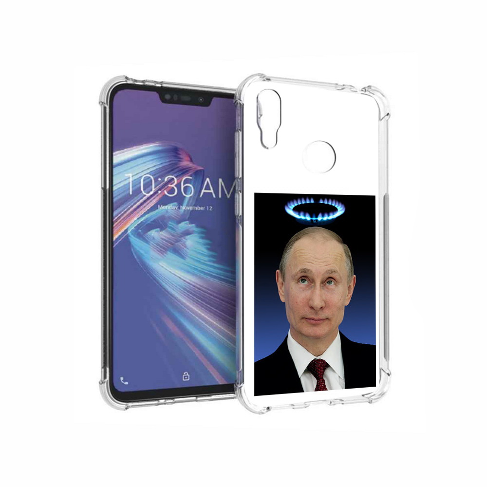 

Чехол MyPads Tocco для Asus ZenFone Max M2 (ZB633KL) святой газ, Прозрачный, Tocco