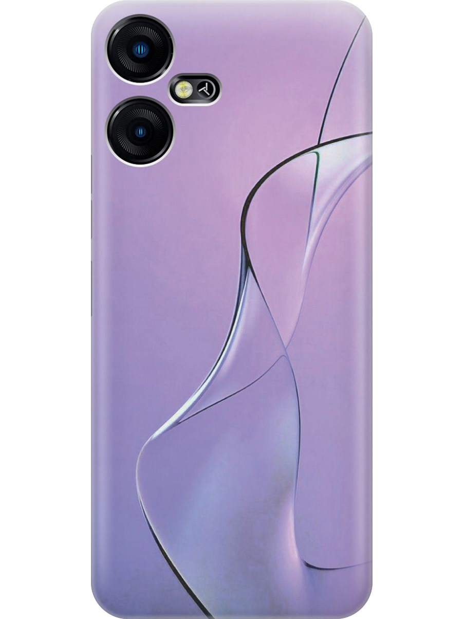 

Силиконовый чехол на Tecno Pova Neo 3 с принтом "Сиреневый изгиб", Прозрачный;розовый;фиолетовый, 778683531