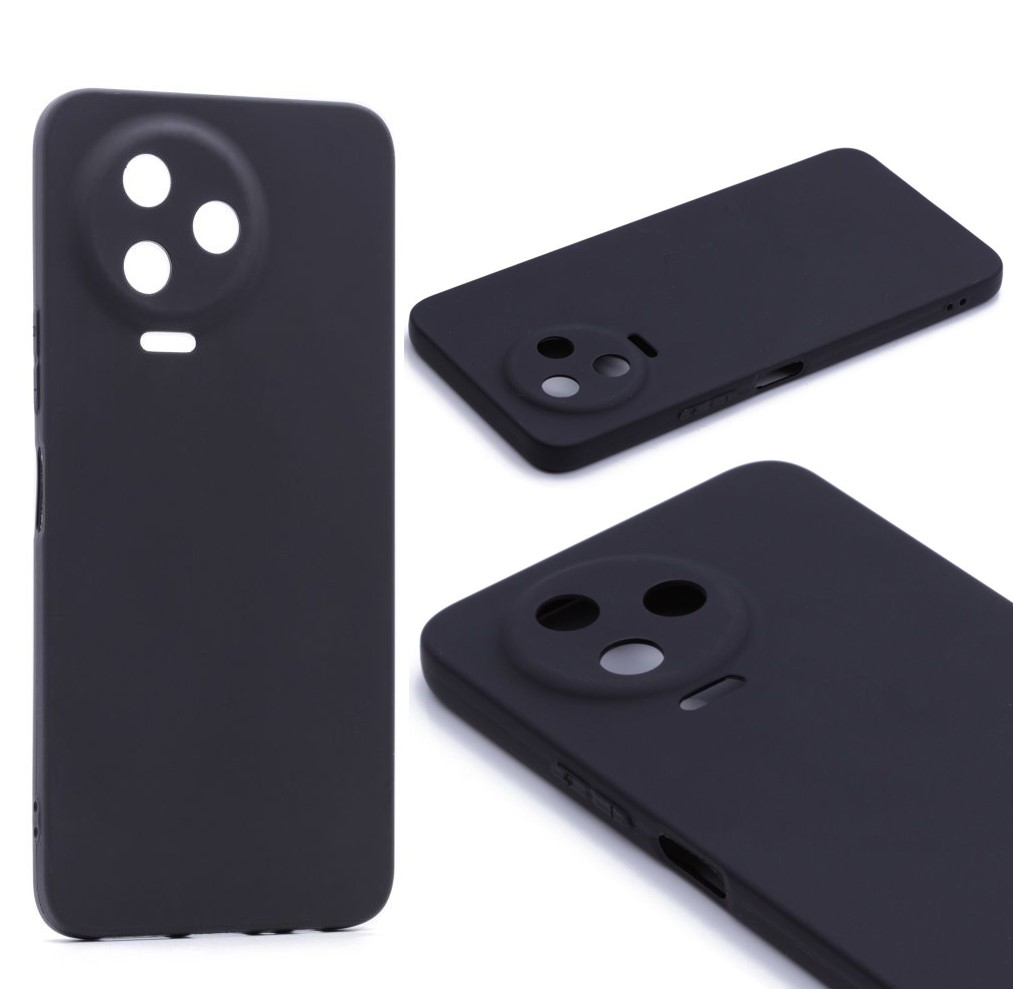 

Силиконовый чехол TPU Case матовый Infinix Note 12 черный