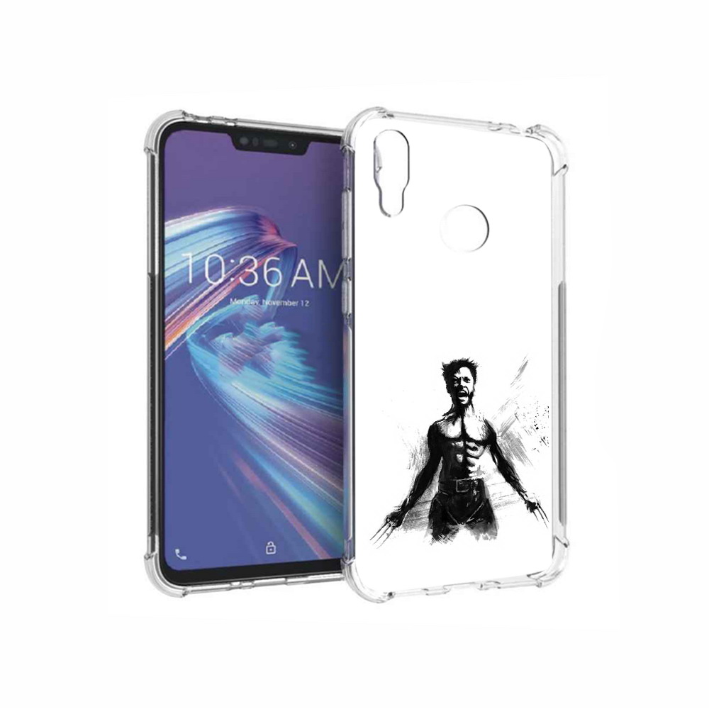 

Чехол MyPads Tocco для Asus ZenFone Max M2 (ZB633KL) росомаха, Прозрачный, Tocco