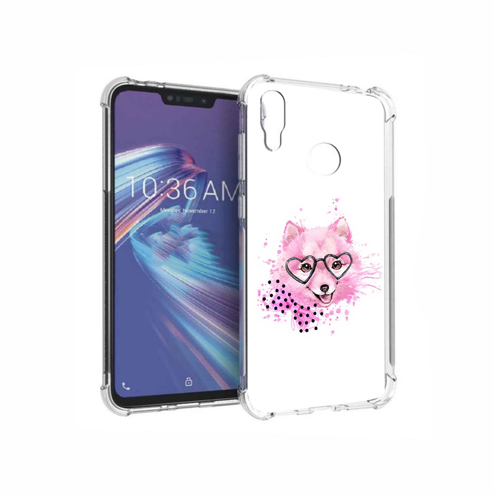 Чехол MyPads Tocco для Asus ZenFone Max M2 (ZB633KL) розовый волченок