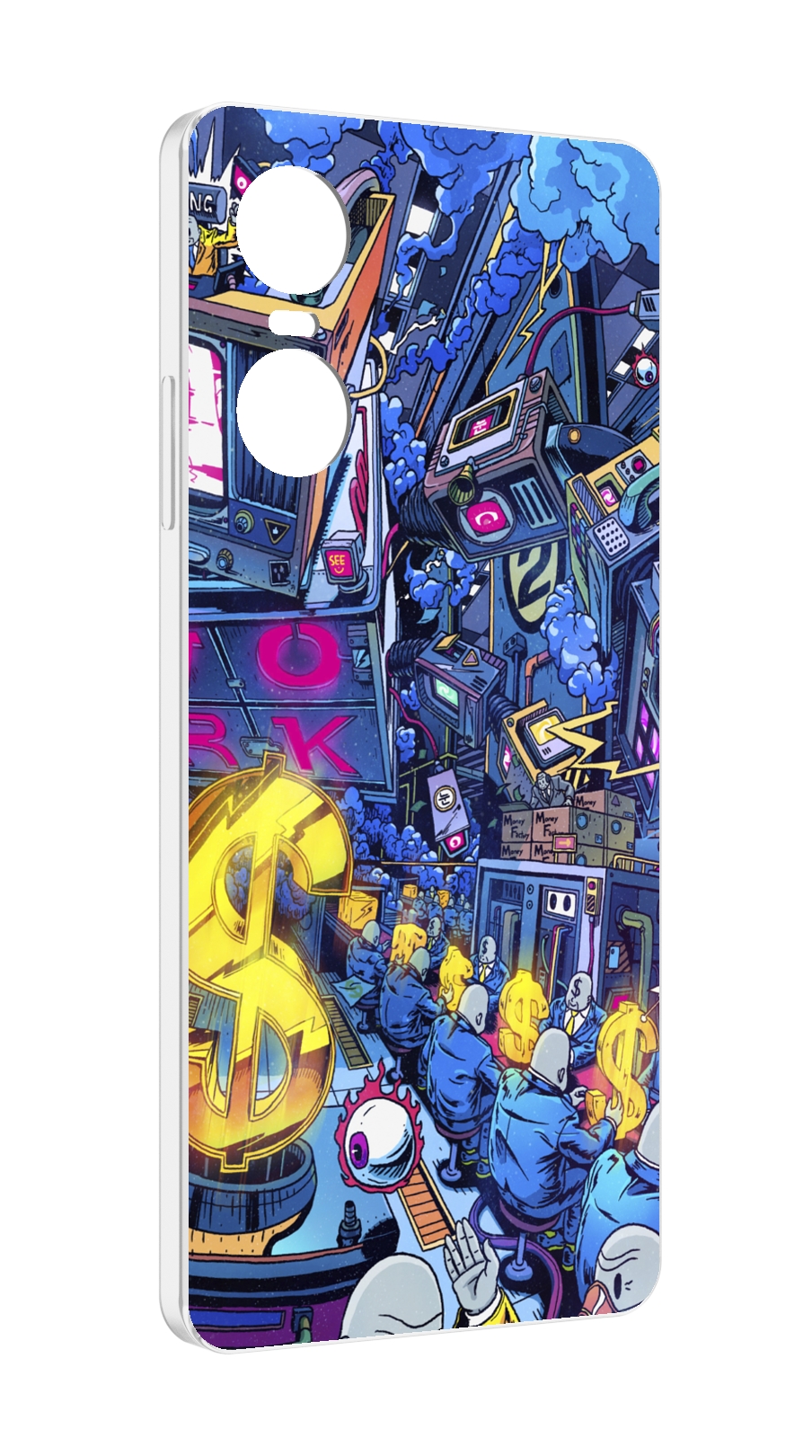 

Чехол MyPads футуристичная картинка для Tecno Pop 6 Pro, Прозрачный, Tocco