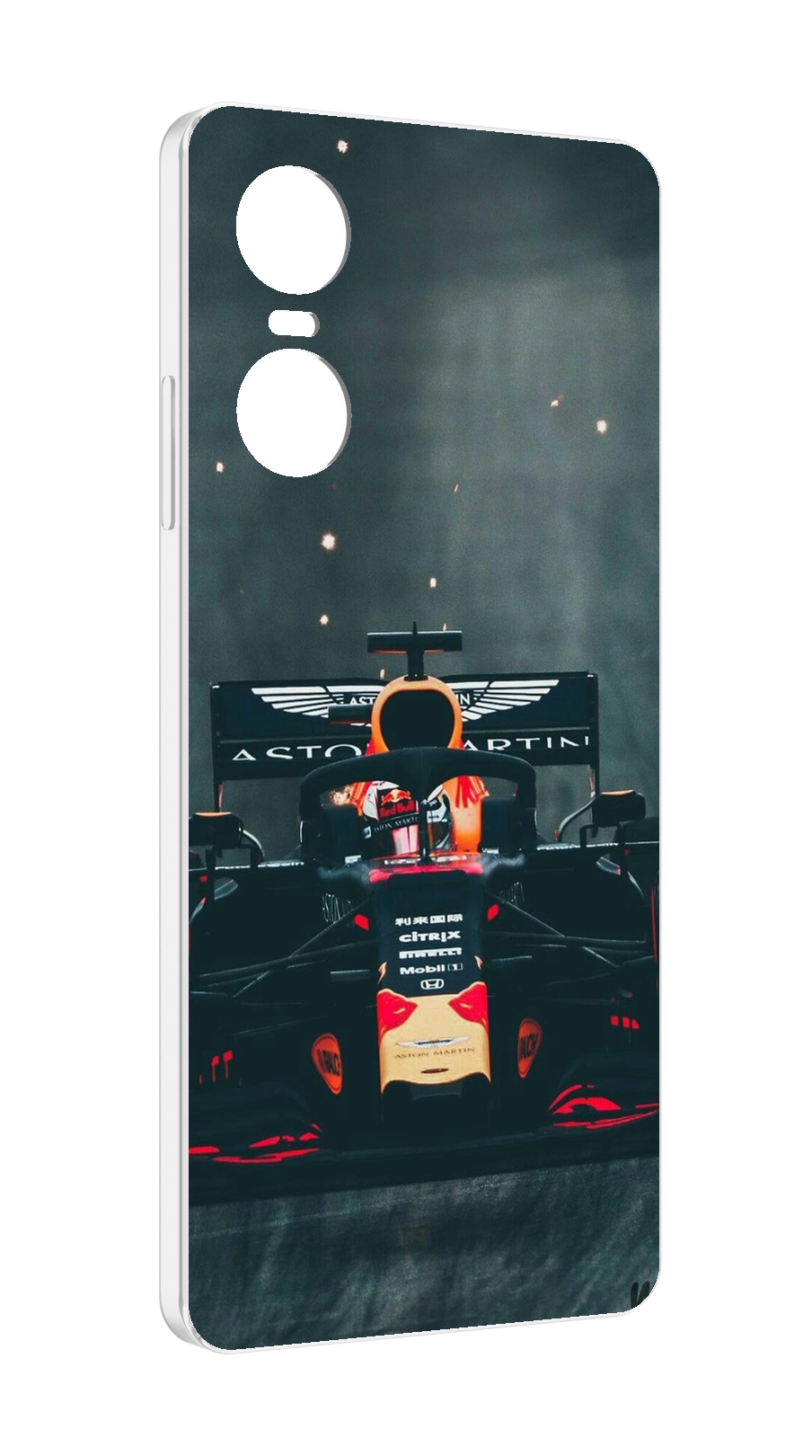 

Чехол MyPads формула 1 астон мартин для Tecno Pop 6 Pro, Прозрачный, Tocco