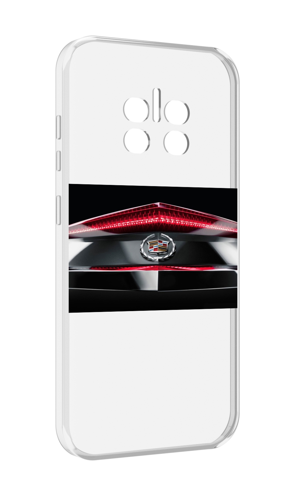 

Чехол Mypads Cadillac 3 Мужской для Doogee V11, Прозрачный, Tocco