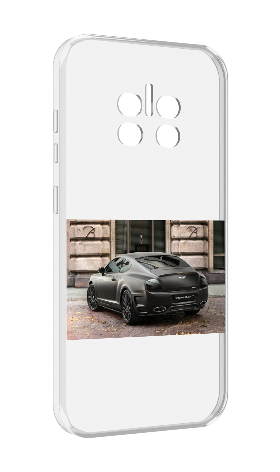 

Чехол Mypads Bentley 1 Мужской для Doogee V11, Прозрачный, Tocco